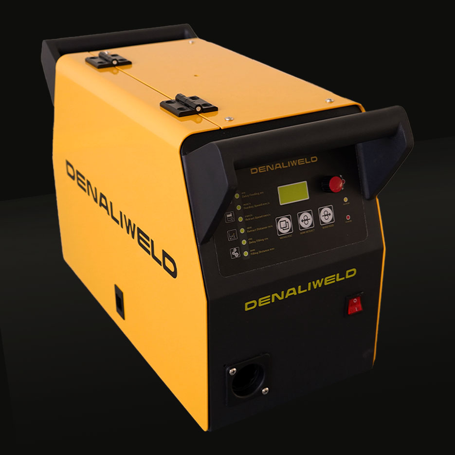 the denaliweld jet 2kw laser welder available from Renteca